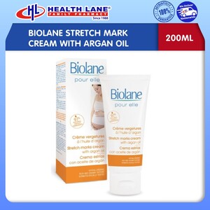 BIOLANE STRETCH MARK CREAM WITH ARGAN OIL (200ML)